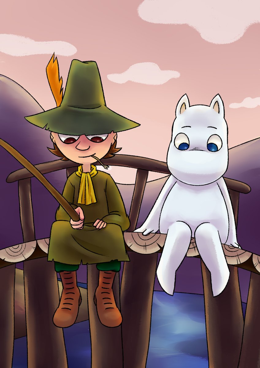 YDA86013298's tweet photo. #moomin #moomintroll #snufkin https://t.co/ElhWlUfw7Q