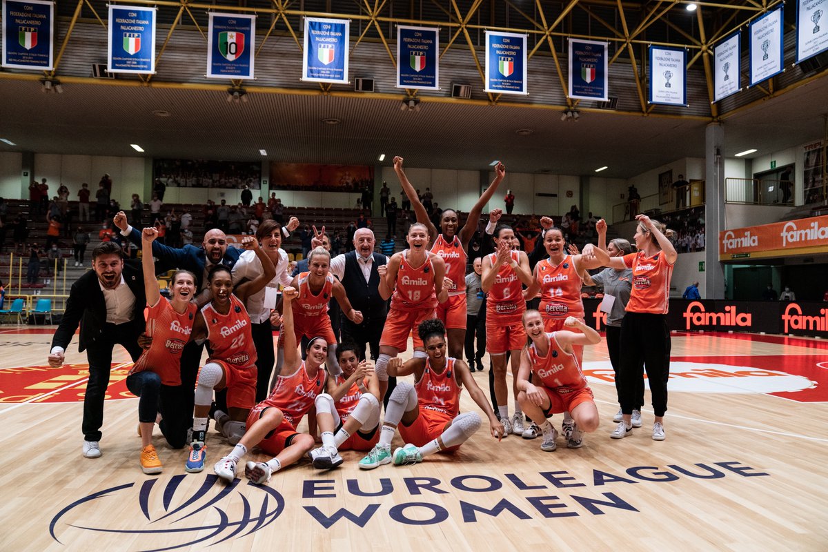 EuroLeagueWomen's tweet photo. That #EuroLeagueWomen Regular Season feeling! ✨🇮🇹 https://t.co/qVEzIeL4w5