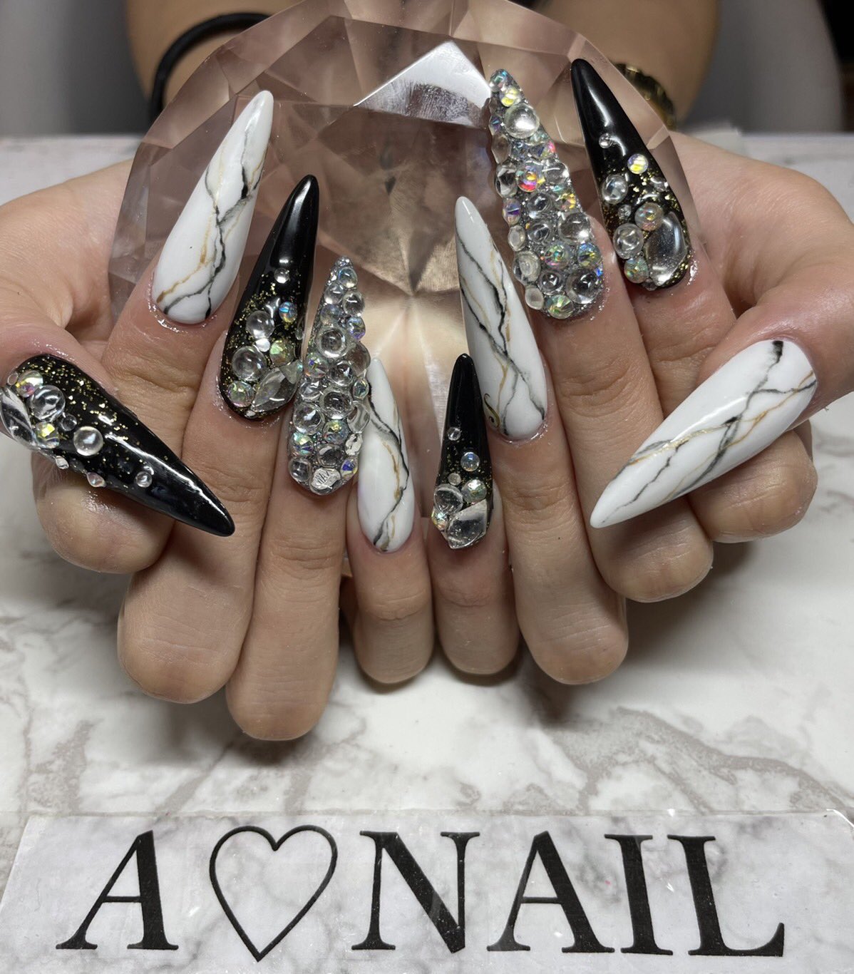 A Nail みなちゃんネイル スカルプ 本厚 本厚木 南口徒歩5分 やり放題 大理石ネイル ブラックネイル Anail T Co Wydectsc0s Twitter