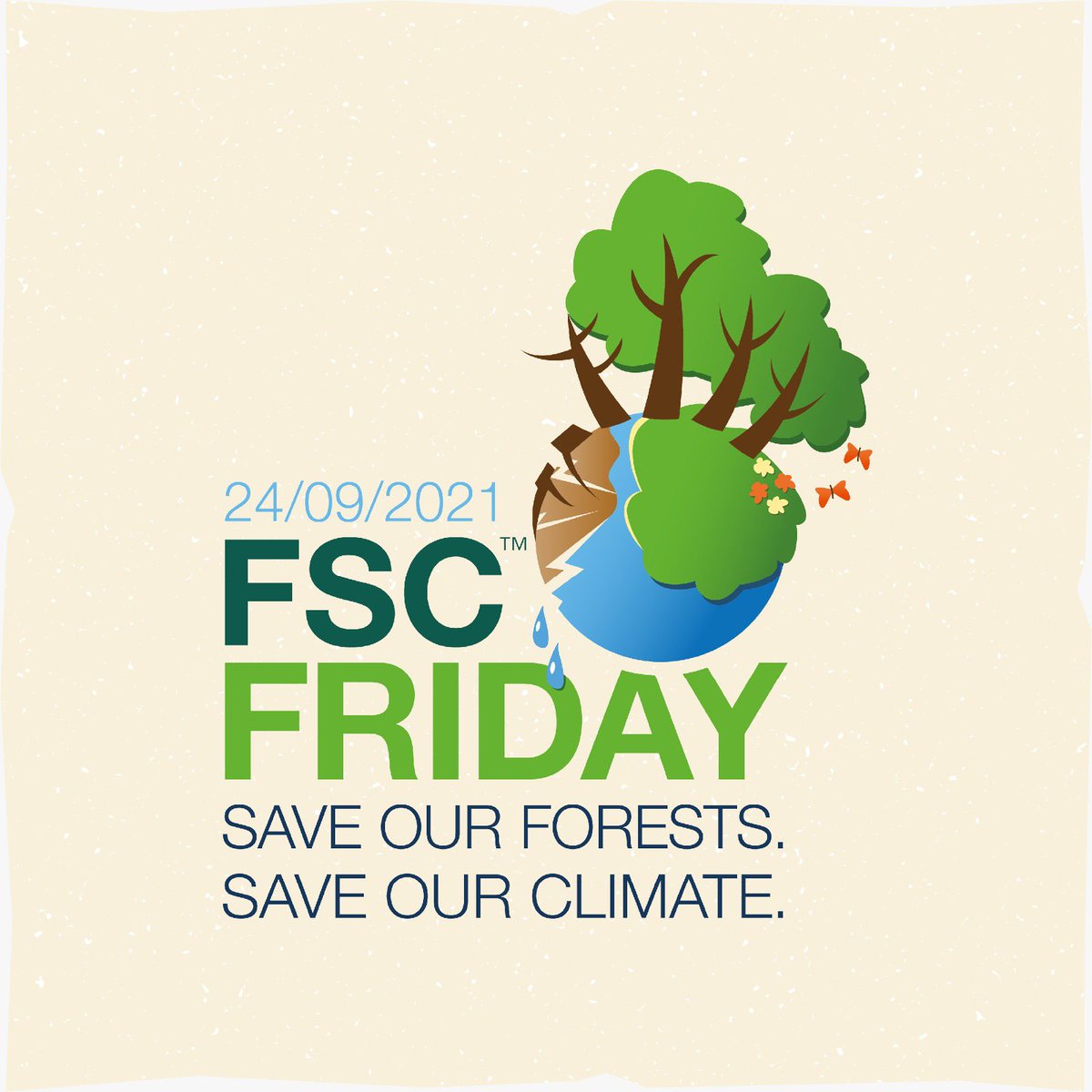 FSC standards play an important role in maintaining forest cover, preventing deforestation and forest degradation, which are critical to prevent the planet passing the  danger point of a more than🌡 1.5℃ temperature increase. 
#FSCFRIDAY2021 #climatechange