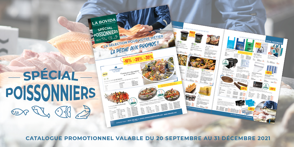 LaBovidaWeb's tweet photo. Feuilletez le nouveau catalogue #LaBovida spécial poissonniers 🌊🦀🐟 et partez à la pêche aux #promos ! Produits de fabrication, emballage, découpe, équipement, les meilleurs prix sont par ici 👇
https://t.co/Fgyw5P80lo https://t.co/6ffqKO2FQm