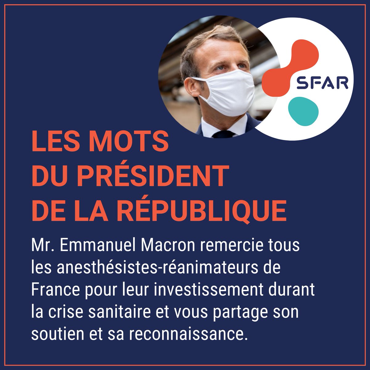 SFAR Anesthésie Réanimation tweet media