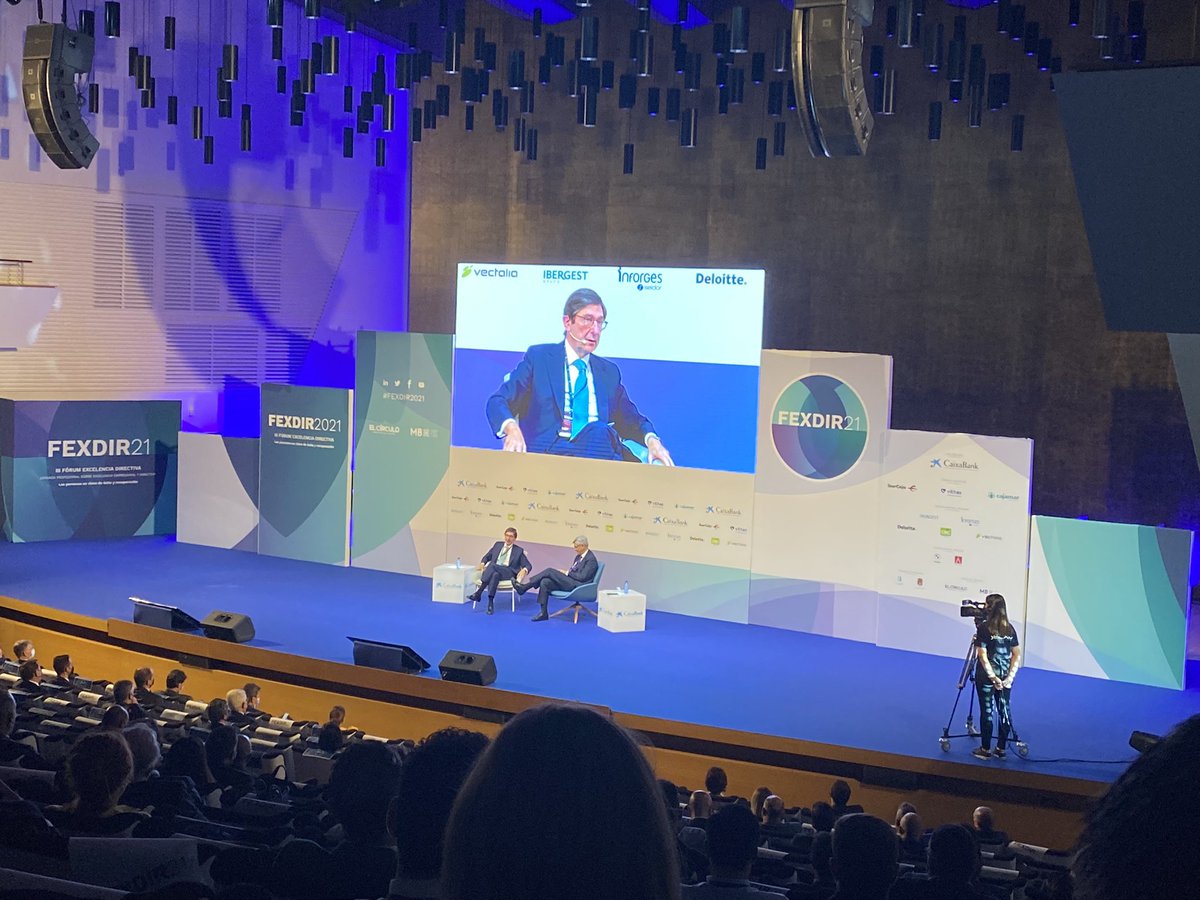 JCRequenaO's tweet image. “No debes pedir a tu equipo lo que no estés dispuesto a hacer”
#Humildadintelectual José Ignacio Goirigoizarri, presidente de @caixabank #Fexdir2021 @circuloalicante @fexdir