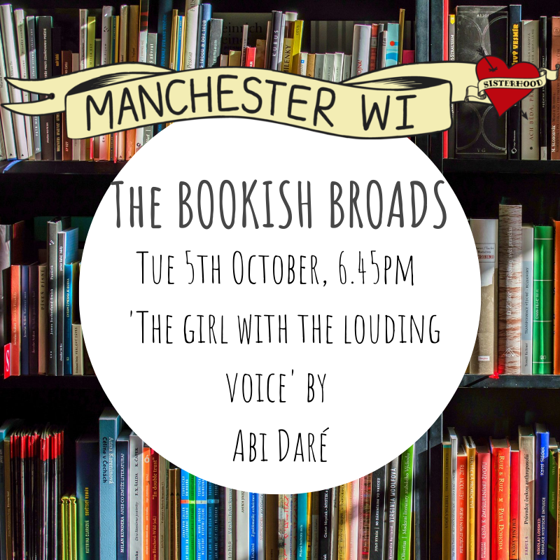 ManchesterWI's tweet photo. Our #BookishBroads are currently reading The Girl With The Louding Voice by Abi Daré. The next book club meeting is Tuesday 5th October so you've still got time to read along!
#BookClub #TheGirlWithTheLoudingVoice #AbiDare #WhatWImDoingNow #MyVirtualWI #WomensInstitute https://t.co/9Bj2xuDz7m