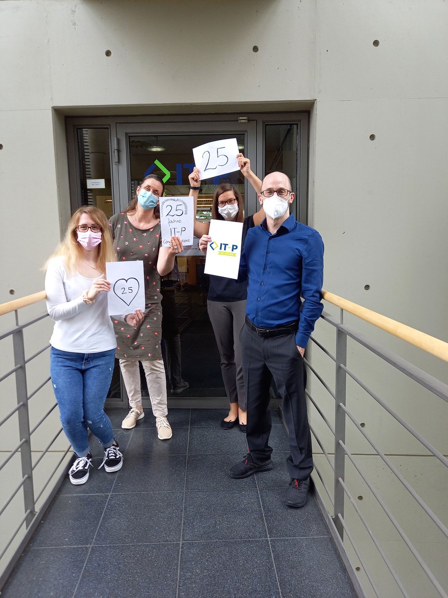 ITPGmbH's tweet image. Noch 8 Tage bis zum Jubiläum! Das Team Marketing aus Hannover gratuliert ganz herzlich. #25jahreitp #ProzessDigitalisierung #ProzessAutomation #DigitalInsights