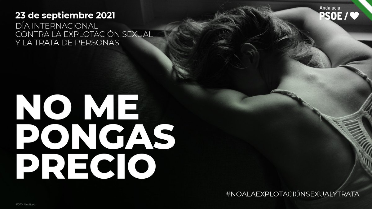 mjsanchezrubio's tweet photo. Di NO a la esclavitud del S XXI. No a la #ExplotaciónSexual, No a la #Trata #DiaContraLaTrata . Sin clientes, no hay trata 👉🏻 No compres esclavitud
🗓️ 23 de septiembre. Día internacional contra la #ExplotaciónSexual y la #Trata
❌ No seas cómplice. #NoTrates https://t.co/UsLvmC2ELr