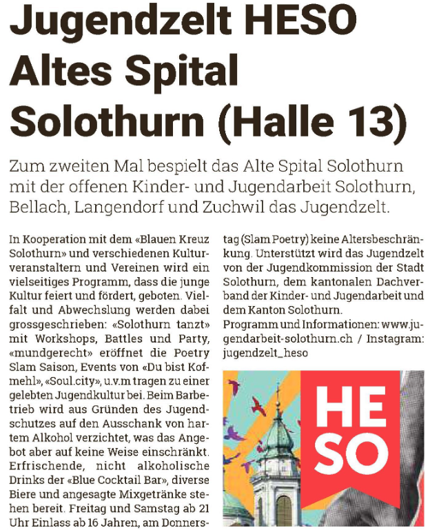 BKSOLOTHURN's tweet photo. Ab morgen FR 24.Sept. sind wir an der https://t.co/rLupv7mxWh.
#BlueCocktailBar #SOBERInspiration #SoberLife #alkoholfrei @SZSolothurn @radio32ag @soaktuell @SolothurnNews @Solothurn @KantonSolothurn https://t.co/rIb1lhH1lS