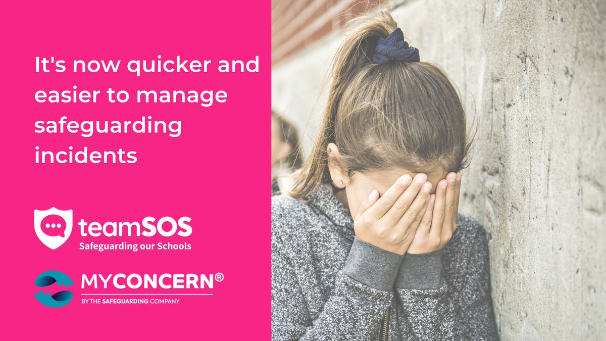 We're pleased to announce that teamSOS has integrated with @Safeguarding_Co to write back incidents to #MyConcern delivering a 360 view of each student. Contact us to arrange a demo tsos.at/SbNzeAe0cG