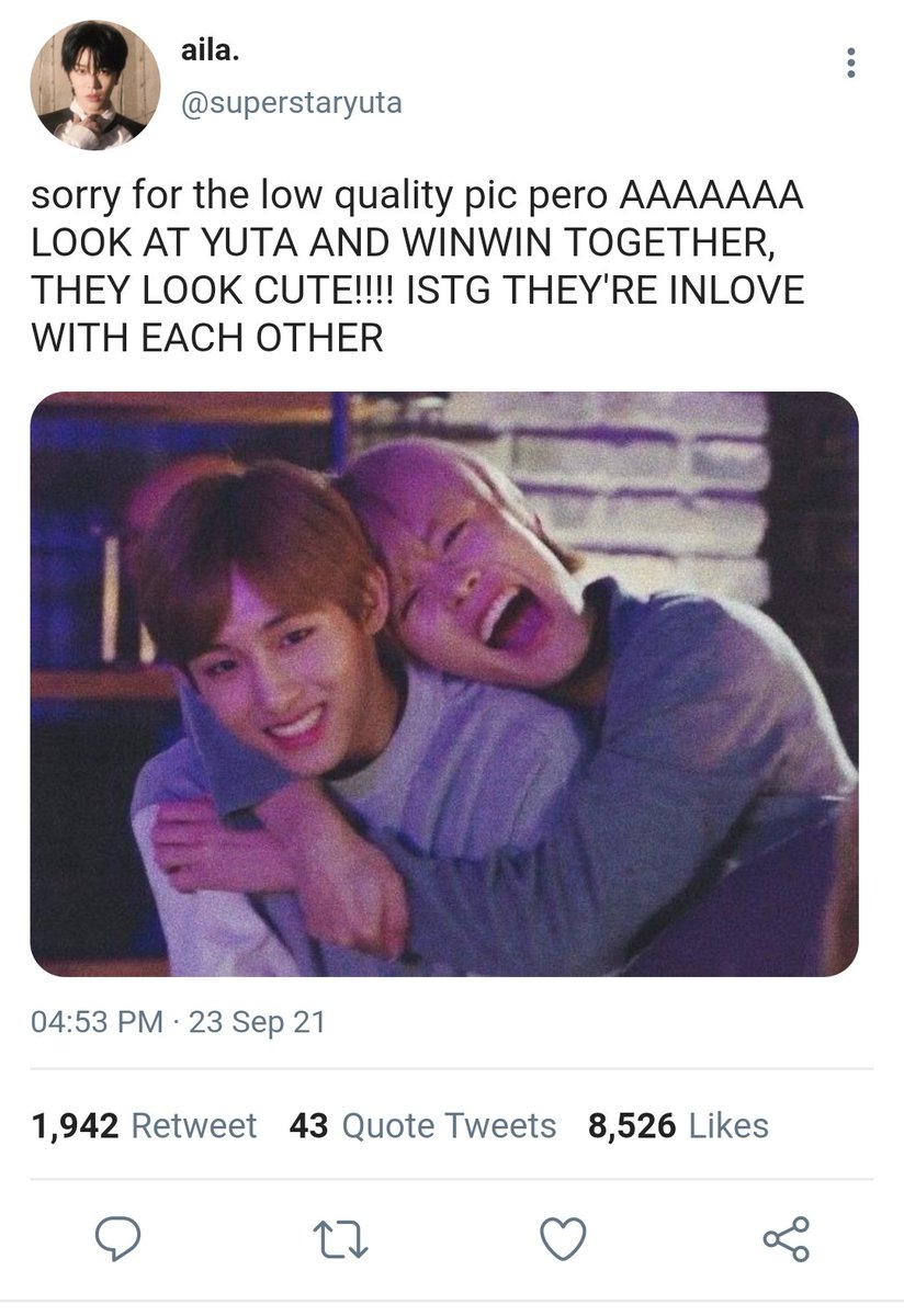 yujihareya's tweet photo. DoYu short au. 

Where in Actor!Doyoung and Singer!Yuta acts like they despise each other on cam but in reality is they're married. https://t.co/A6TX6W5Z4R