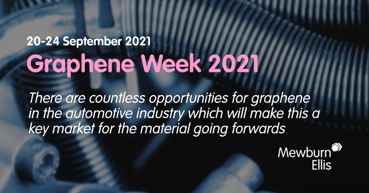 To celebrate #GrapheneWeek 2021 we’re sharing a blog a day to celebrate the exciting #innovation taking place in the global #graphene industry. 

Richard Howe explores the opportunities for graphene in the automotive sphere: hubs.la/H0XkSyX0