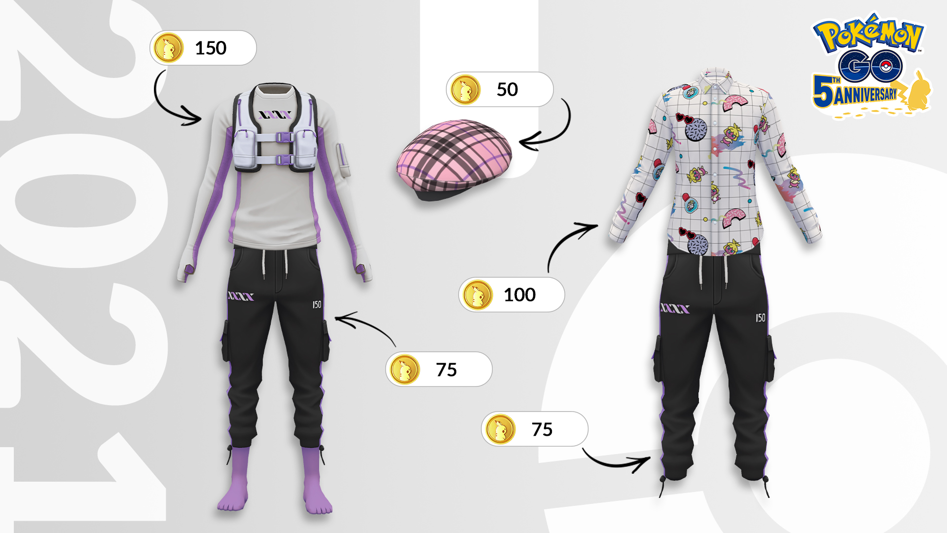 Pokemon Go Japan 着せ替えアイテムセール ピンとくる着せ替えアイテムをお探しですか ファッションウィーク を記念して 一部の着せ替えアイテムのセールを実施しています ゲーム内のショップで期間限定セールをチェックしましょう