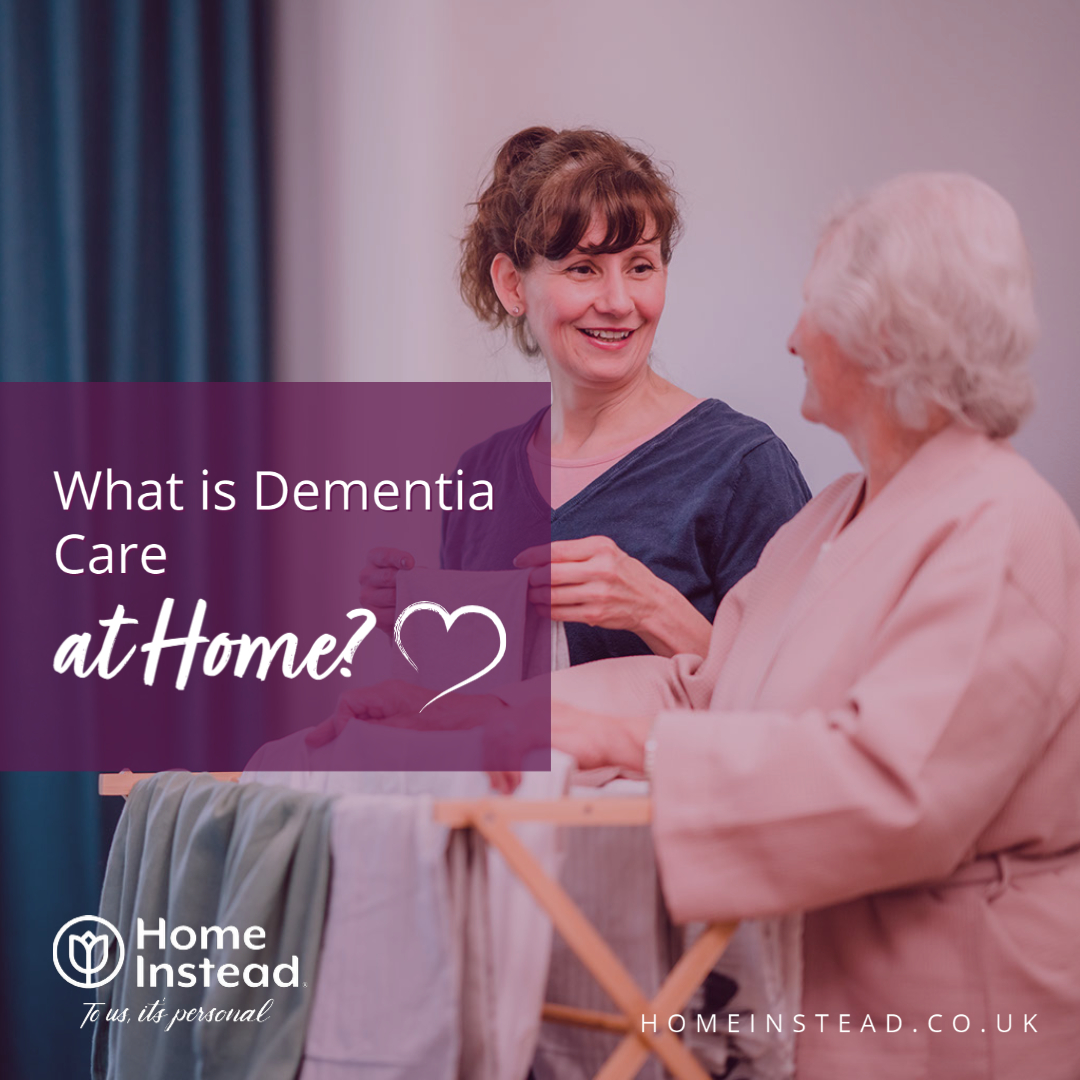 Dementia care at home is where someone visits to help and assist an individual with dementia to live the highest quality of life possible while remaining in the comfort of their own home.