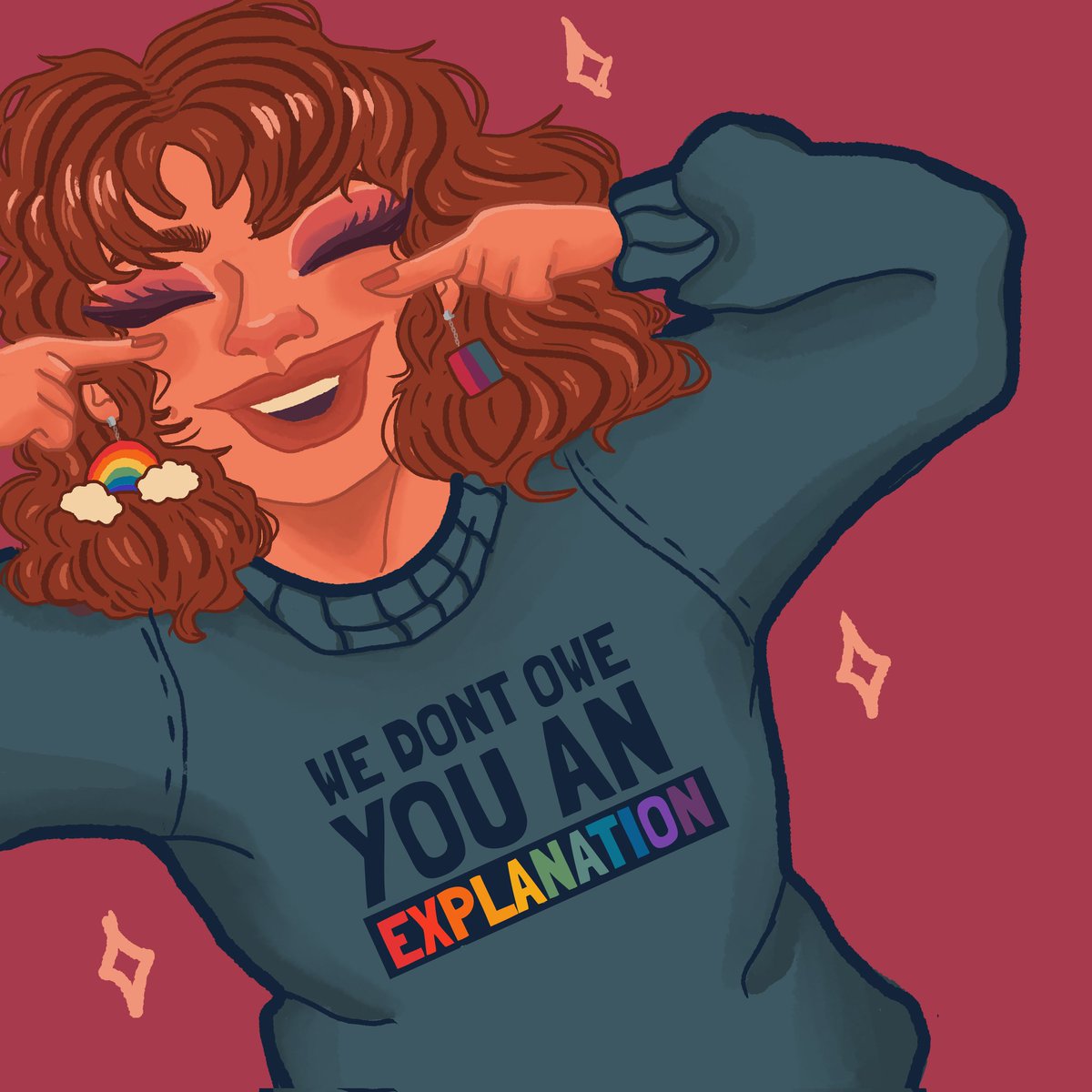 pt. 1/3
happy bi visibility day to all of u out there! 💖🏳️‍🌈 
#arttwt #artph #BiVisibilityDay #BiVisibilityWeek