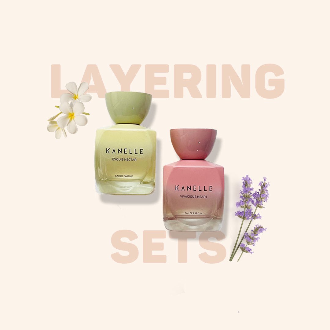 kanelleHQ's tweet image. Layering Exquis Nectar with 
Vivacious Heart, Mystique Glamour and Fresh Florence to create new signature scents. 

Check out our layering sets here: kanelle-online.com/collections/la…

#kanelle #kanellefragrances #perfumelayering #homegrown