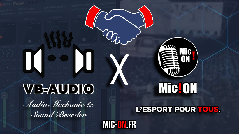 MicON_Show's tweet photo. 🇫🇷 Nous sommes heureux d'annoncer notre #partenariat avec @VB_Audio, les créateurs de #VoiceMeeter! Heureux de vous avoir parmi nous ;)

 🇬🇧 We are happy to announce our #Partnership with @VB_Audio, #VoiceMeeter's creators! Glad to have you around ;)

#Mic_ON💪 https://t.co/AIvXgAFFmk