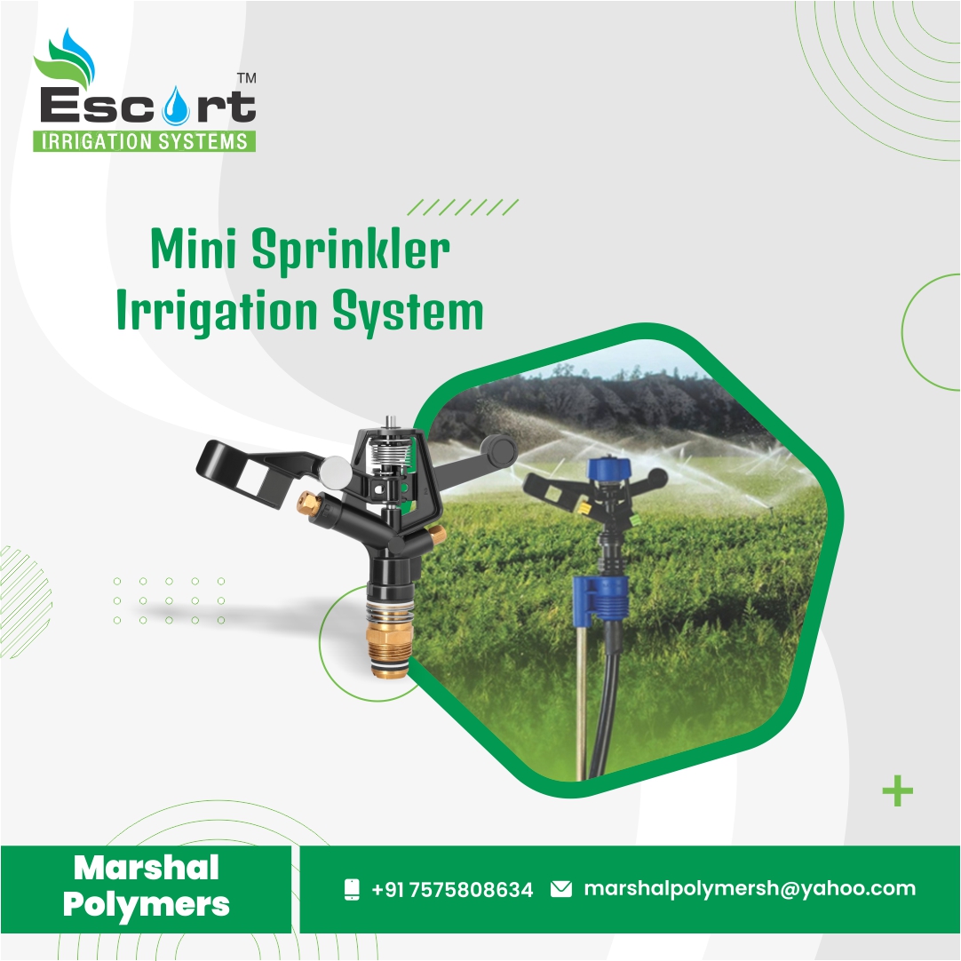 MarshalPolymers's tweet photo. Longlasting services at providing better quality Mini Sprinkler Irrigation Products that provide excellence service.

For more details 
Mo - (+91)7575808634
Web - https://t.co/9DNUHSURYz
Mail - marshalpolymersh@yahoo.com

#marshalpolymers #minisprinklers #sprinklers #irrigation https://t.co/25sF4yuFuK