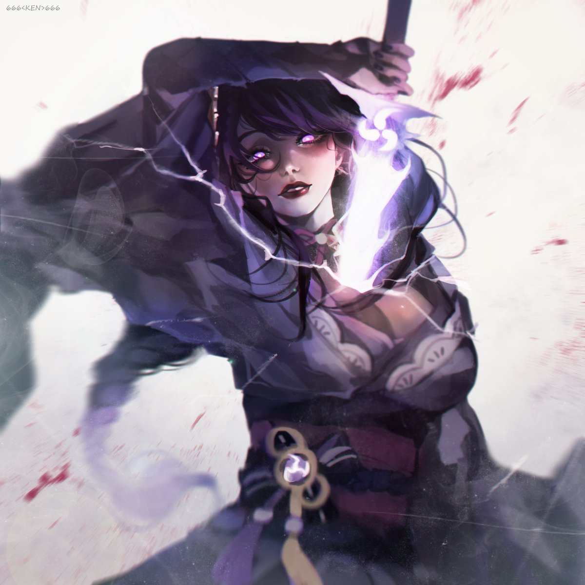 6Ken666's tweet photo. #GenshinImpact #Baal #Genshin #genshinimpactfanart https://t.co/UkD2RMMu8V