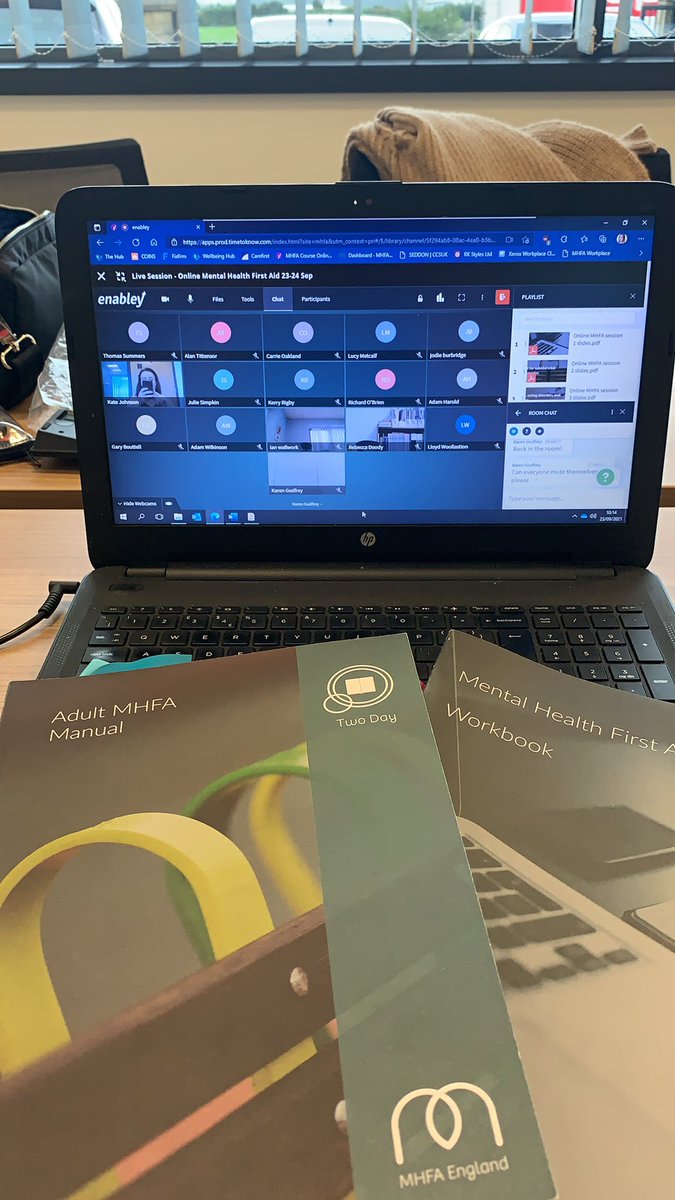 KateJSeddon's tweet image. Delivering Mental Health First Aid to 12 of our subcontractors today .. giving them the tools to support their staff in their businesses @yourseddon #mentalhealth #MentalHealthMatters