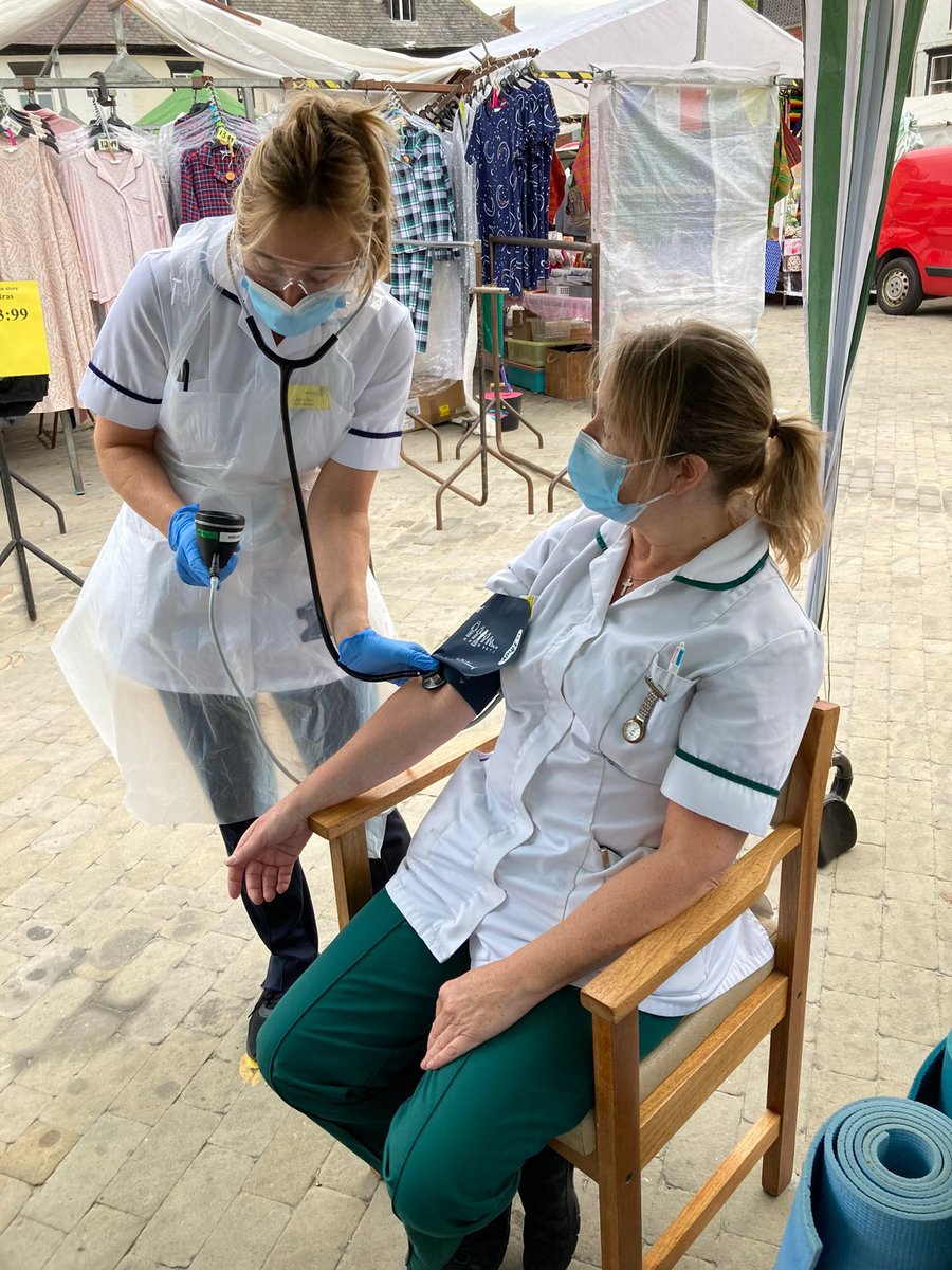 CharlyGill29's tweet image. 🌟 Falls Awareness week 🌟 today some of our #AHPs have a stall in Ripon Marketplace - BP checks, info, equipment checks &amp;amp; advice all available! Please pop in &amp;amp; say hello! @HarrogateNHSFT @falls_network #thinkfalls #fallstop