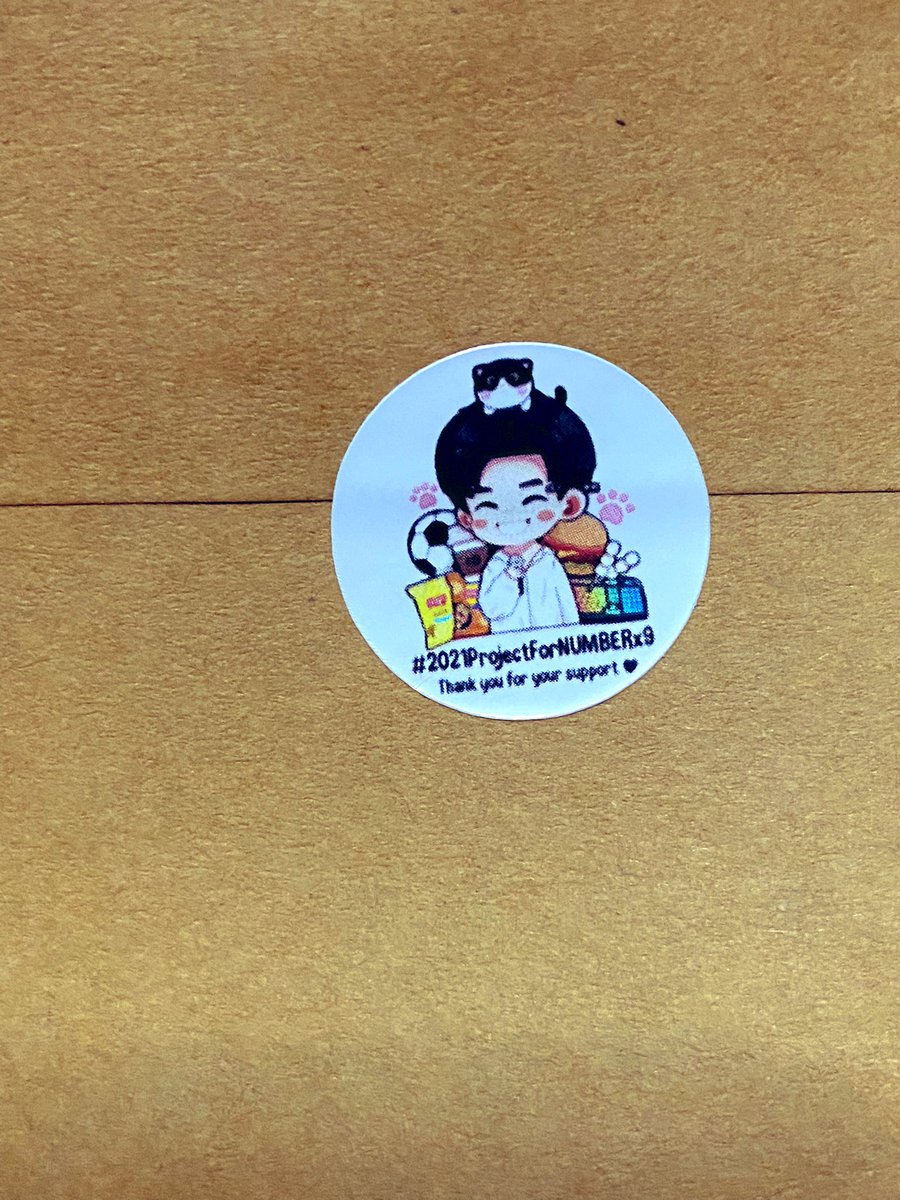 BIMiBIM3's tweet photo. ขอบคุณมากค้าบ ซองสเปมาก น่าร๊ากกกกกก #2021ProjectForNUMBERX9 @projectforNo9 https://t.co/4w7VbKDHqN
