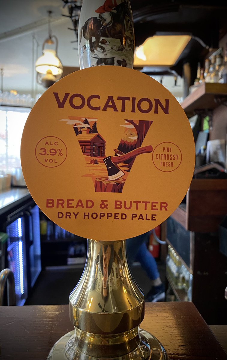 thekingsarmsse1's tweet photo. 1st up, @vocationbrewery and the gorgeous “Bread + Butter” the ultimate easy drinker. With flavours of peach and pine, we’re expecting this to fly off the pump! Come down today from 5 and meet the some of the team yourselves. #CaskAleWeek #beerguide #waterloo #kingsarmsse1 https://t.co/lbe7AxM7e5