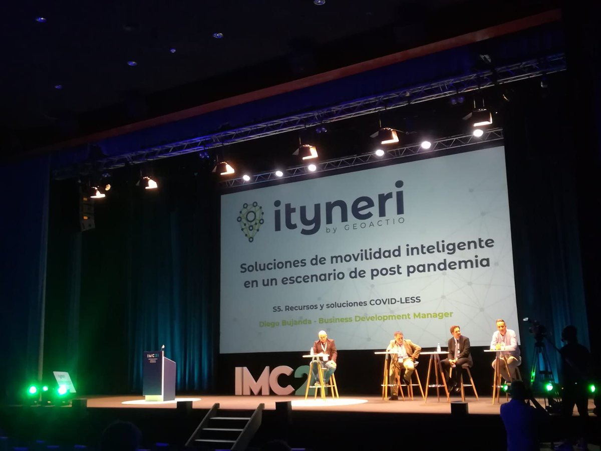 GeoActio's tweet photo. Valoración muy positiva de la ponencia sobre soluciones de movilidad inteligente de nuestros compañeros de 'Ityneri I By GeoActio' en el @IMC_Congress.
 🚌💡
#imc21 #innovation #smartmobility https://t.co/2hjm3nHqap