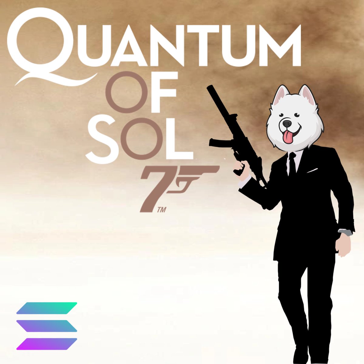 Michiman63852's tweet photo. @GoodSamoSamo @SBF_FTX @elonmusk @samoyedcoin @MesopotamiaArt @neefiemarket Quantum of #Solana . The Man with the Golden Dog.

Credit to @FaustPeneyra https://t.co/REFojDD9Gp