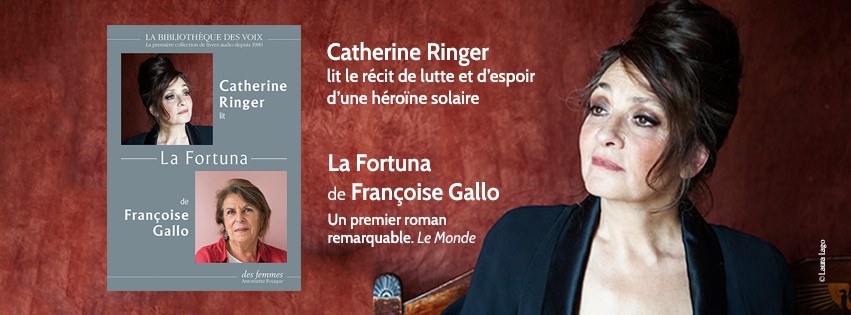 Aujourd'hui #enlibrairie, La Fortuna de Françoise Gallo lu par <a href="/catherineringer/">Catherine Ringer</a> 
desfemmes.fr/livre-cd-audio…
Ce #livreaudio vous emmènera sur les routes de l'exil avec Giuseppa: "La lune trace un sillage lumineux sur l’eau. Nous allons le suivre jusqu’aux côtes de Tunisie."