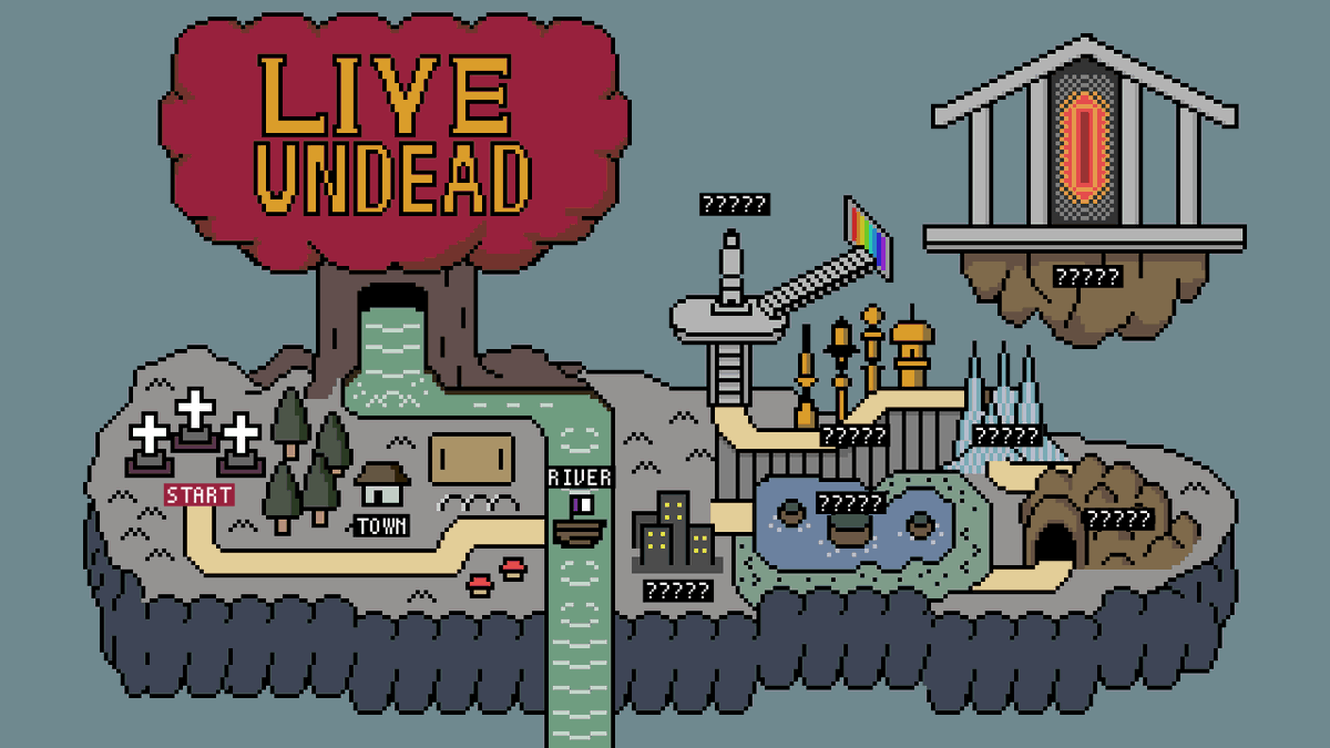 _liveundead's tweet photo. "LIVEUNDEAD"の物語と仕組み、遊び方、NFTについてまとめました👻 面白いと思ったら拡散してもらえると嬉しいです❗️

#liveundead #nftcollector #cryptoart #NFTs #nftcommunity #pixelart https://t.co/FQvMgtr0G6