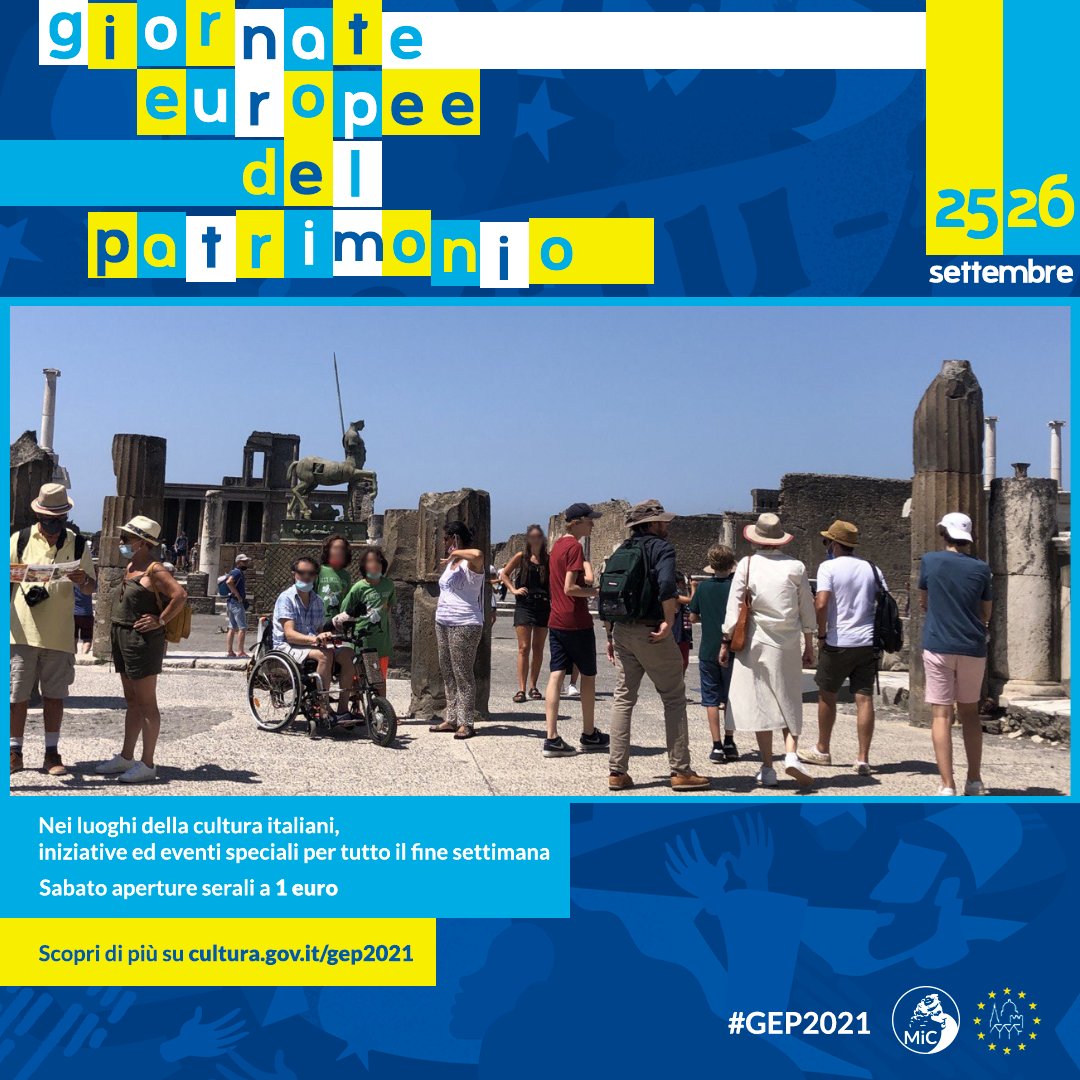 📣🔜BOSCOREALE – Villa Regina-GEP 2021

Visite gratuite per famiglie e bambini a cura della Pro Loco Villa Regina di Boscoreale, sabato 25  ore 10 e  ore 11. Non è necessaria la prenotazione.