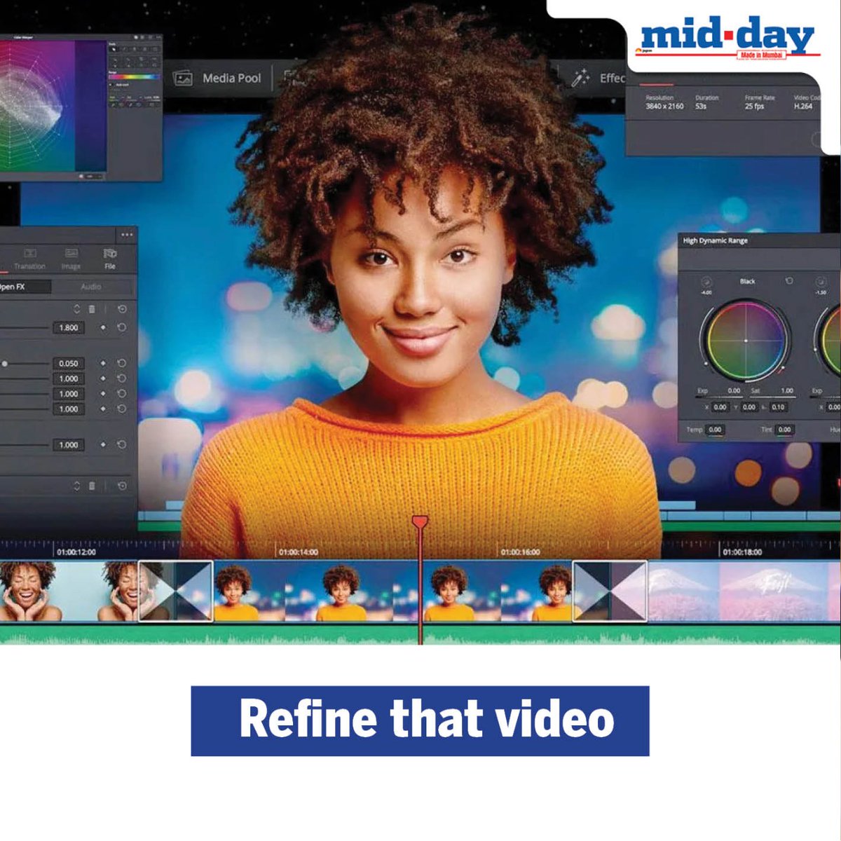 mid_day's tweet photo. #MiddayTechnology |
A #Guide to the best free #videoediting programmes for everyone, from a budding director to a first time #YouTuber
https://t.co/Hoi0d4VPru https://t.co/3ujcOWm3W3