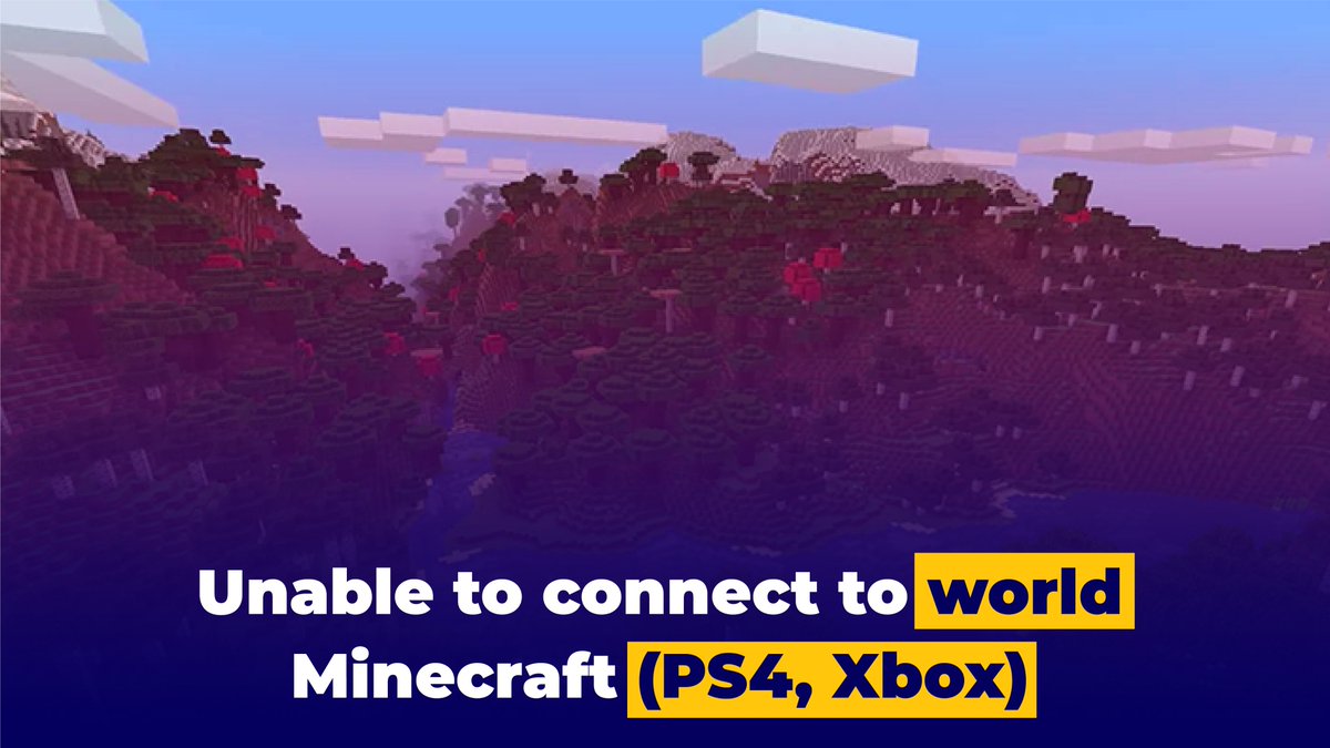 IntelAiSecurity's tweet image. Minecraft Unable to Connect to World (PS4, Xbox)
theintelhub.com/minecraft-unab…

#Howto #minecraft #unabletoconnect #world #ps4 #ps4gaming #ps4games #xbox #xbox360 #gamers #onlinegaming #updateaboutgames #TheIntelHub #thenexgengaming