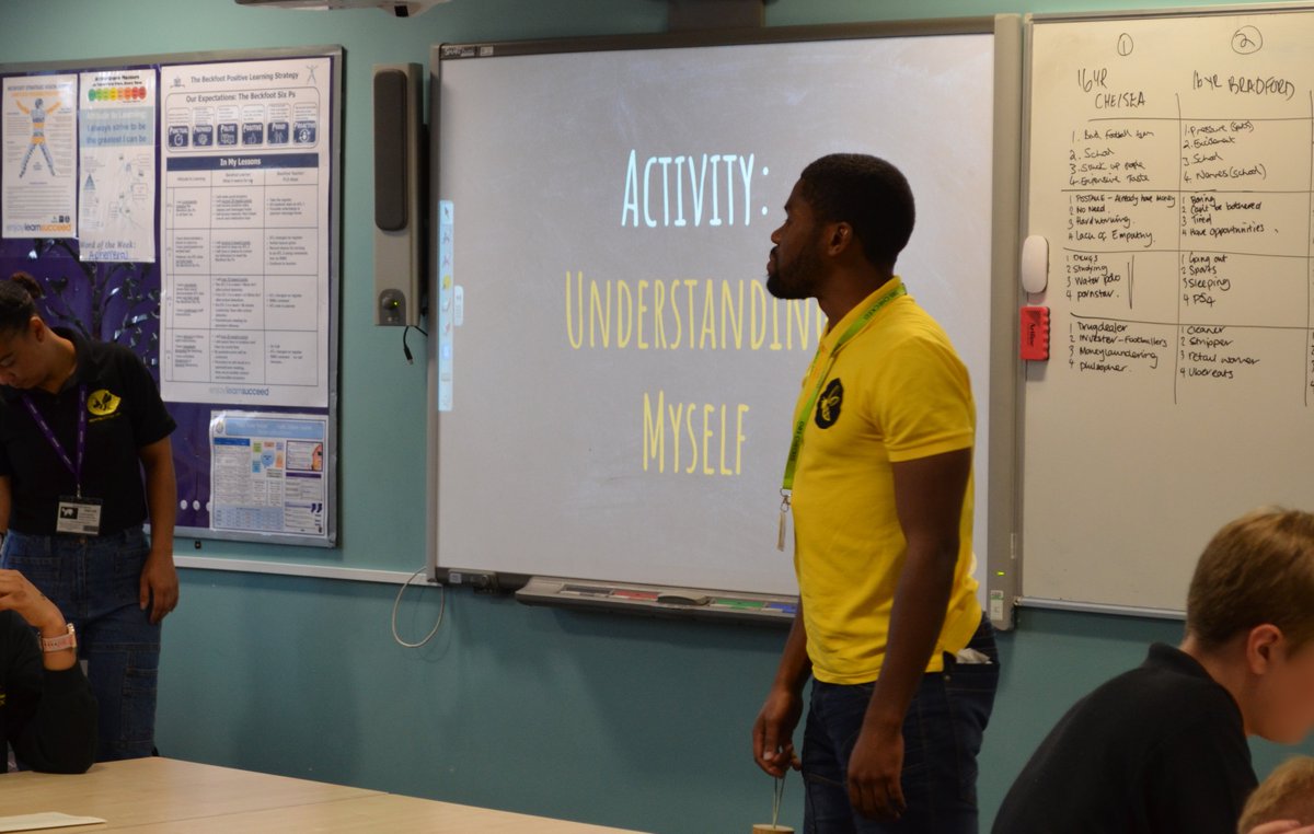 It's our Year 11 Aspirations Day today ✍️ <a href="/revolutionhive/">Revolution Hive</a>  have come in to help equip our students for life beyond the classroom!