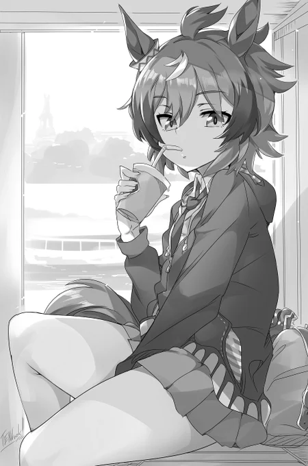 勝負服姿だとクールな美少女っぽさが大幅アップするウインディちゃん。
#ウマ娘 #シンコウウインディ #ヒシアマゾン 