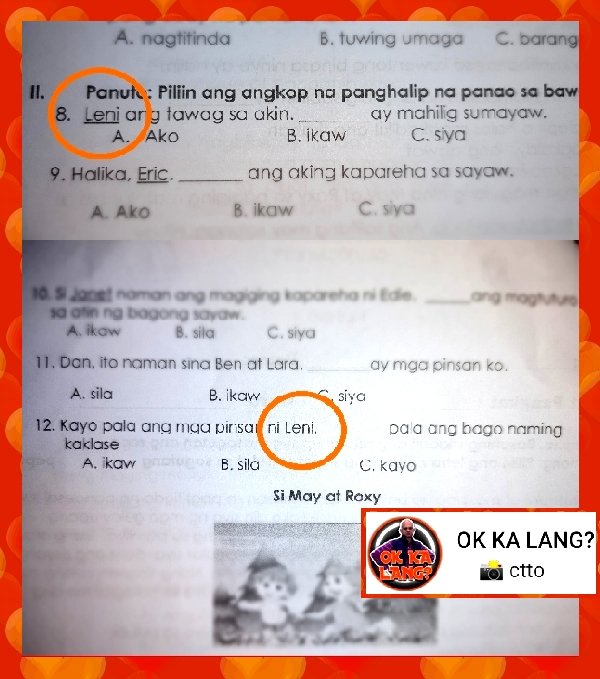 Alam mong malapit na election pag si Mama Leni nyo nababanggit na sa mga modules. 

📸 ctto
#BBMFORPRESIDENT2022 #bbm2022
