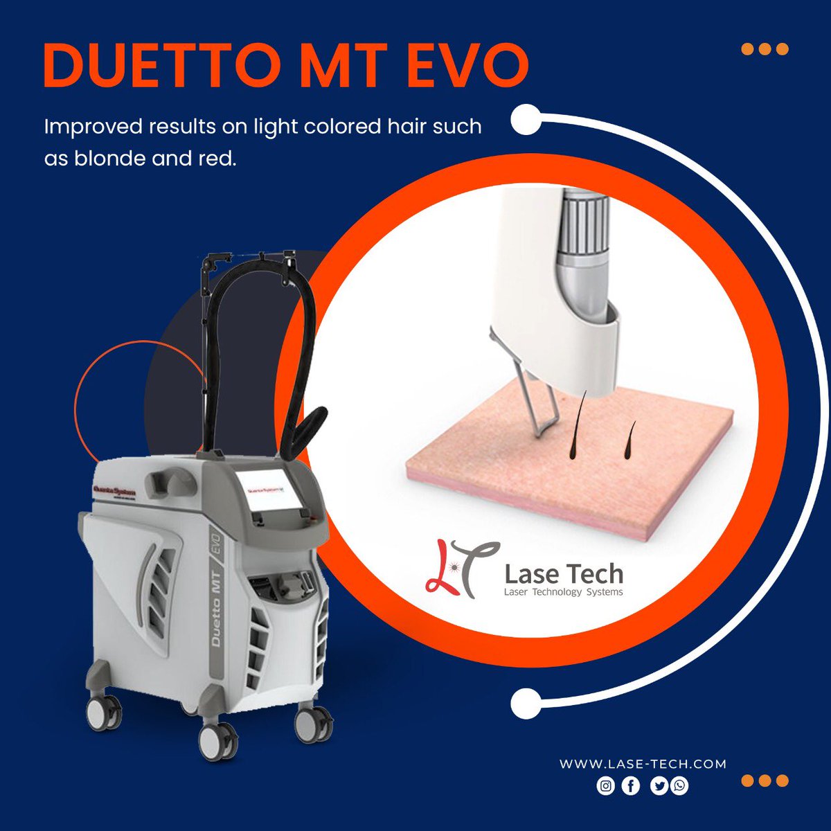 laseTechsystems's tweet image. The Quanta Duetto control system allows the programmer to alter fluence, pulse-duration and sequences to increase the treatment safety and effectiveness.

Lase-tech.com

#lasetech #myquanta #quantasystem #bequanta #duettoMtEvo #medicalspa #prp #dubai #lasertreatment