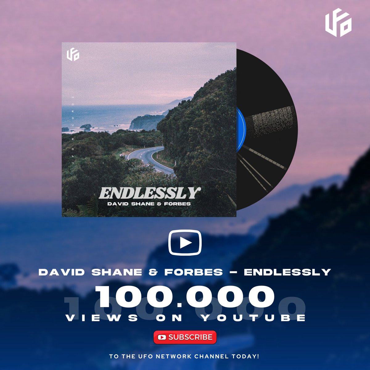 UFO Recordz (@uforecordz) on Twitter photo So crazy to reach 100k streams on the 'Endlessly' Music Video on our #YouTube channel in under 3 weeks!
Shout out <a href="/DavidShaneMusic/">DΛVID SHΛNE</a> @FORBESMUSIC_ 🔥
Watch : youtu.be/SZu5r11nJgc So crazy to reach 100k streams on the 'Endlessly' Music Video on our #YouTube channel in under 3 weeks!
Shout out <a href="/DavidShaneMusic/">DΛVID SHΛNE</a> @FORBESMUSIC_ 🔥
Watch : youtu.be/SZu5r11nJgc