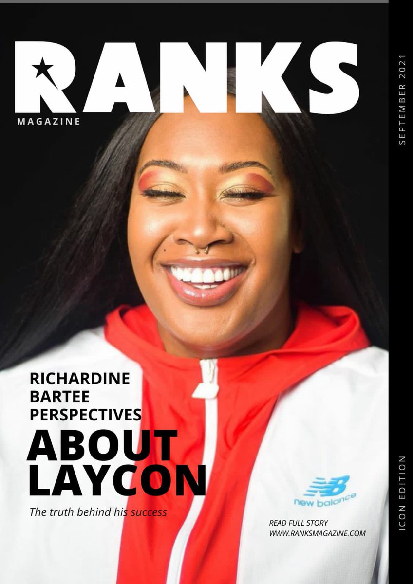 RanksAfrica's tweet photo. You shouldn’t miss the @THEYAMS conversation. Her perspectives and bigger international projects coming from @itsLaycon .
Read more here: https://t.co/peT4TLOhBb
#RanksLaycon
#RanksMagazine https://t.co/UudldaXeT0