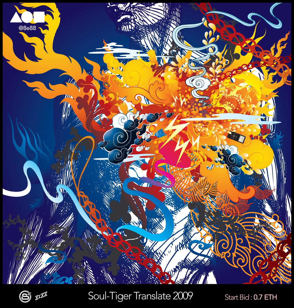 8e88graphic's tweet photo. https://t.co/gEQBHRSTte @withFND @nft_asia Soul-Tiger Translate 2009-2010 &amp; TigerBeer limited bottle. Soul's  the energy hidden in human being. It can blast-drive-create, always keep us moving forward. #ThaiNFT #NFTCommunity #NFTartists #NFTdrop #NFTTHAILAND #NFTs #nftcollector https://t.co/3ELoBeEYtu