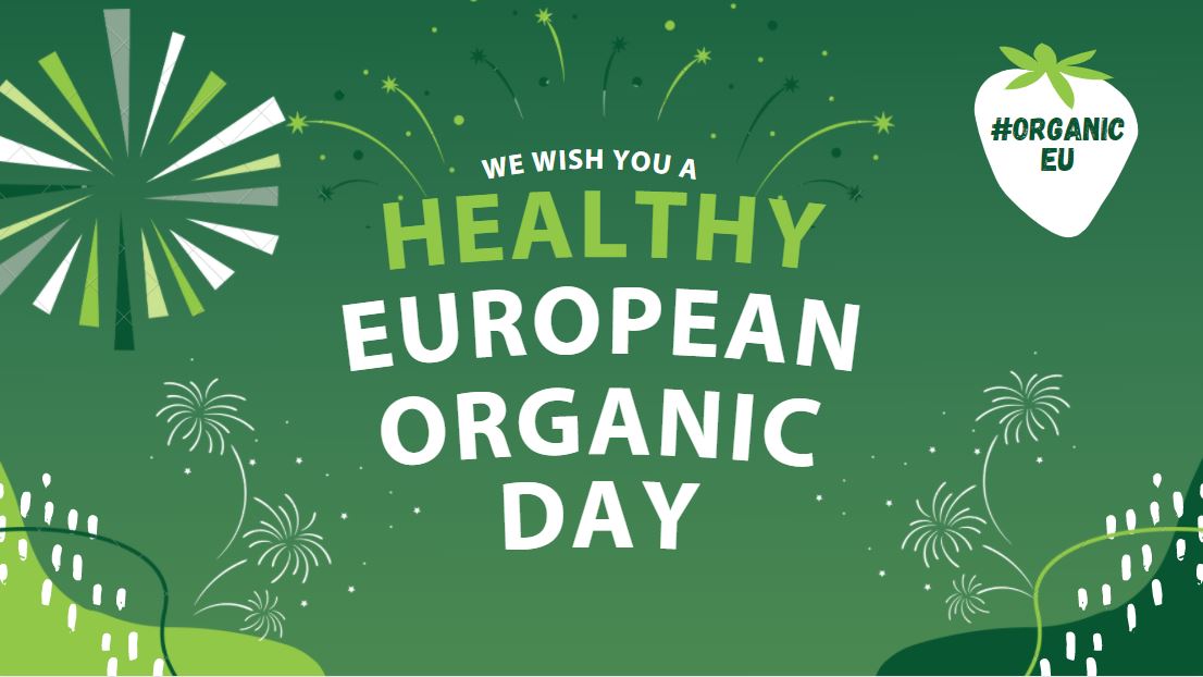 Celebrating Organic EU Day... Organic. Make The Change... #OrganicEU #Organic #organicseptember #organicseurope #OrganicsPartOfTheSolution #organicpartofthesolution #IFOAM #ELS21 #NOFF21 @OrganicsEurope
