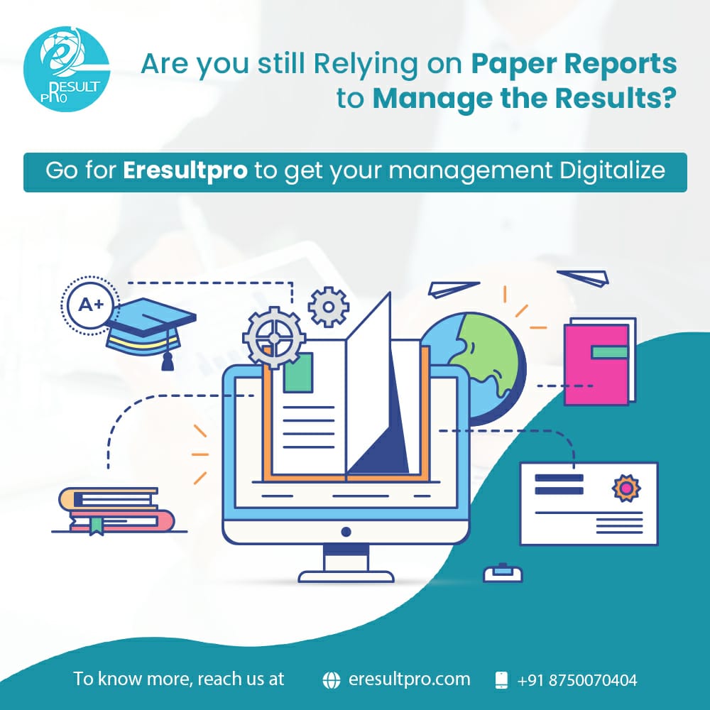 eresultpro's tweet image. Go to Eresultpro to get your management Digitalize 
Want a demo of our result analysis software? 
Call +91-8750070404  Visit:eresultpro.com
#eresultpro #resultanalyzer #results #school  #cbseboardresultanalyzer #cbseschool #education #schoolteacher #exams  #examstrategy