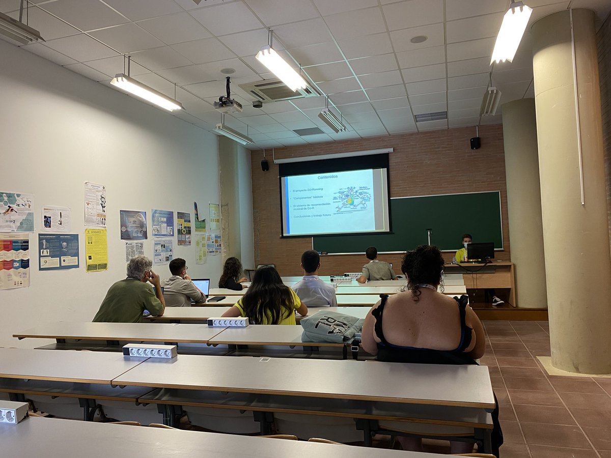 ¡Continuamos en el aula 3.0.10! Turno de «The DJ-Running System: A Emotional and Context-Awareness Mobile Music Recommender
System for Runners» Sandra Baldassarri, F. Javier Zarazaga-Soria y Pedro Alvarez <a href="/CongresoCedi/">Congreso CEDI</a> <a href="/AIPOes/">AIPO España</a> #i2021 #Cedi2021