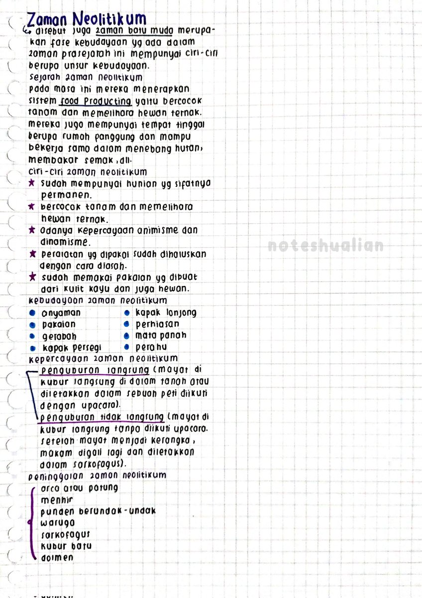 noteshualian's tweet image. 👾SEJARAH KLS 10👾

Materi : Periodisasi masa praaksara di Indonesia berdasarkan hasil kebudayaannya
Sumber : google &amp;amp; cerdika

★☆ semoga membantu ☆★