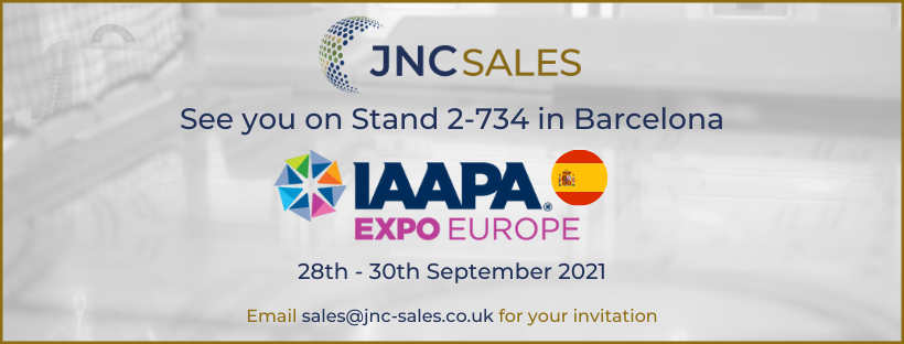 Looking forward to our first show in 20 months! See you next week on stand 7-234 ✈️ #JNCSALES