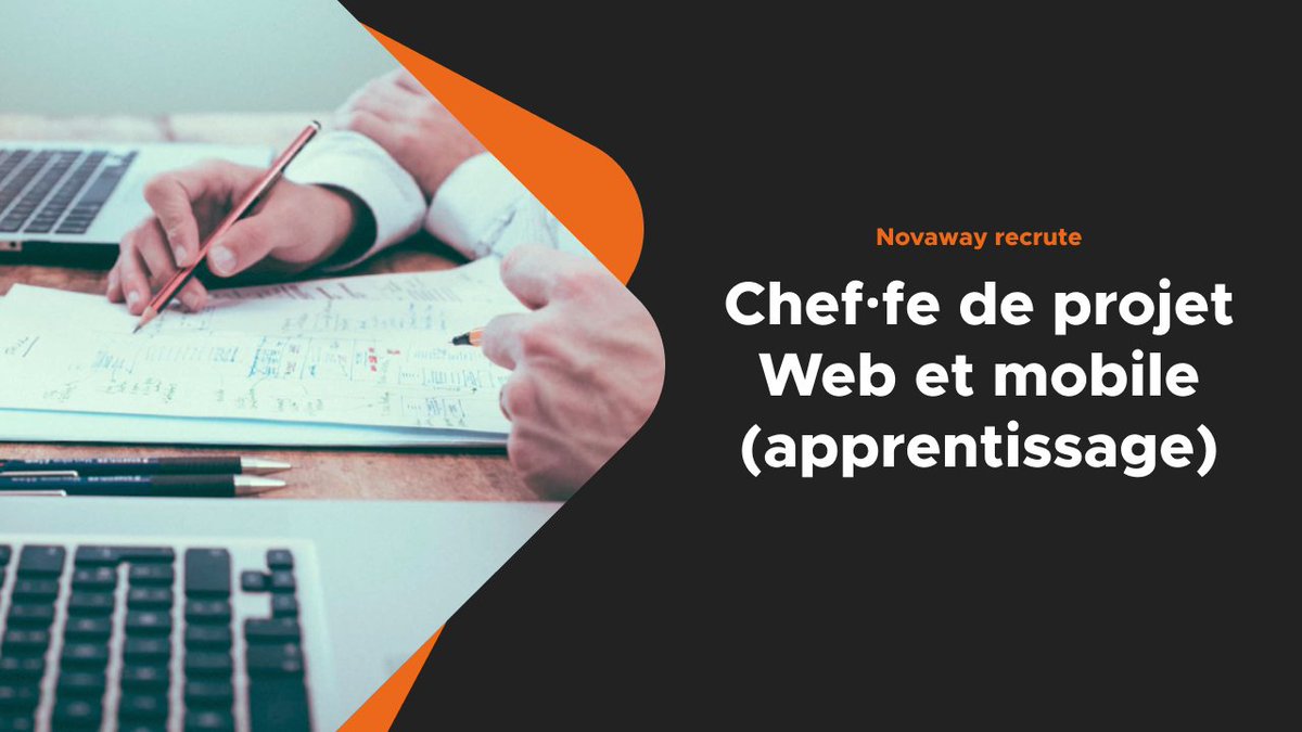 novaway's tweet photo. [#Job Alert📢] Novaway cherche 👉deux chef.fe.s de projet web et mobile en contrat d'apprentissage👈 Postes disponibles dès que possible dans nos locaux situés à Charpennes, Villeurbanne. 

Pour plus d'informations, c'est par ici ▶️https://t.co/3IV1nFIbDc https://t.co/CuqlR6tmYG