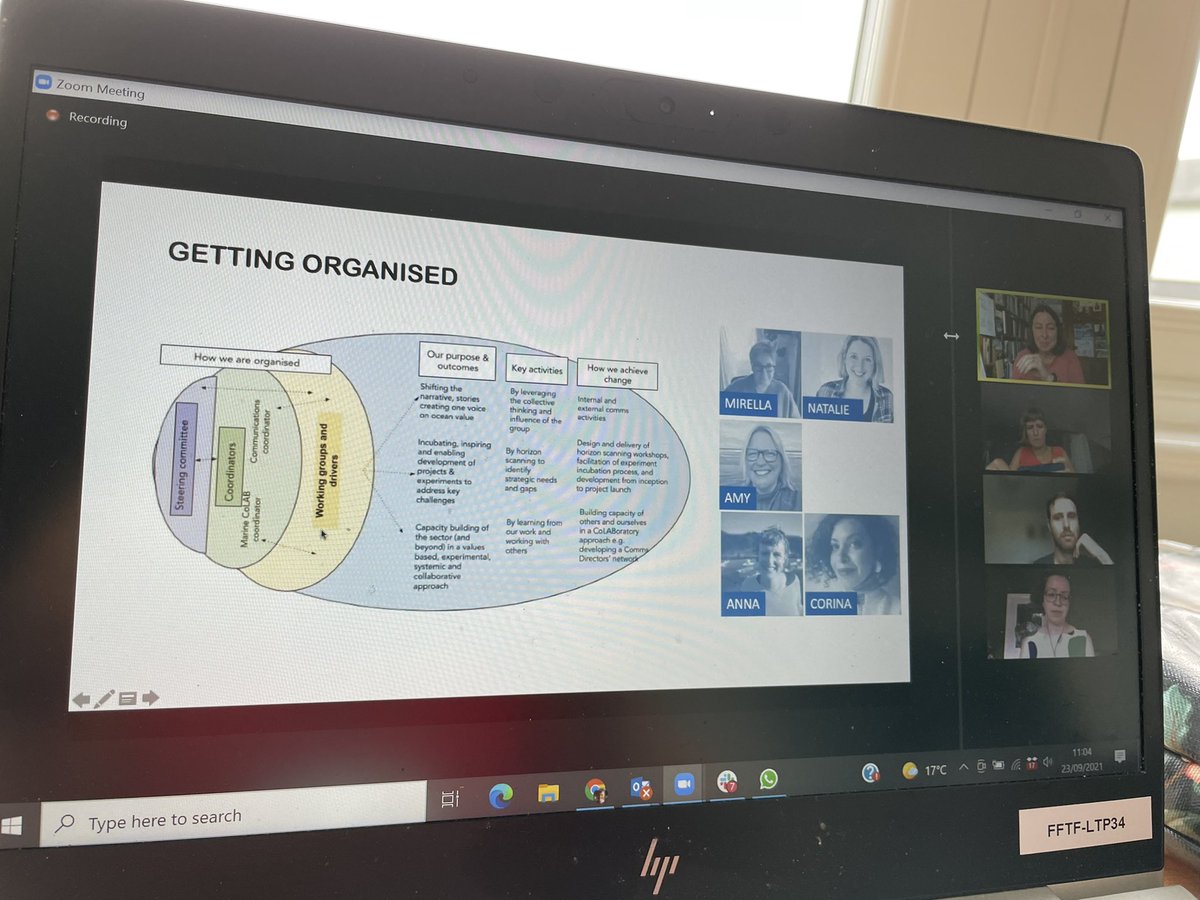 AnnasQuestions's tweet photo. Love listening to the governance journey @Marine_CoLAB @freestater @futuresforensic - how do we adapt  how we organize for change? #systemschange Honour to be a part of it for the last 7yrs #marinecompass #schoolofsystemchange https://t.co/FtavNM8SVf