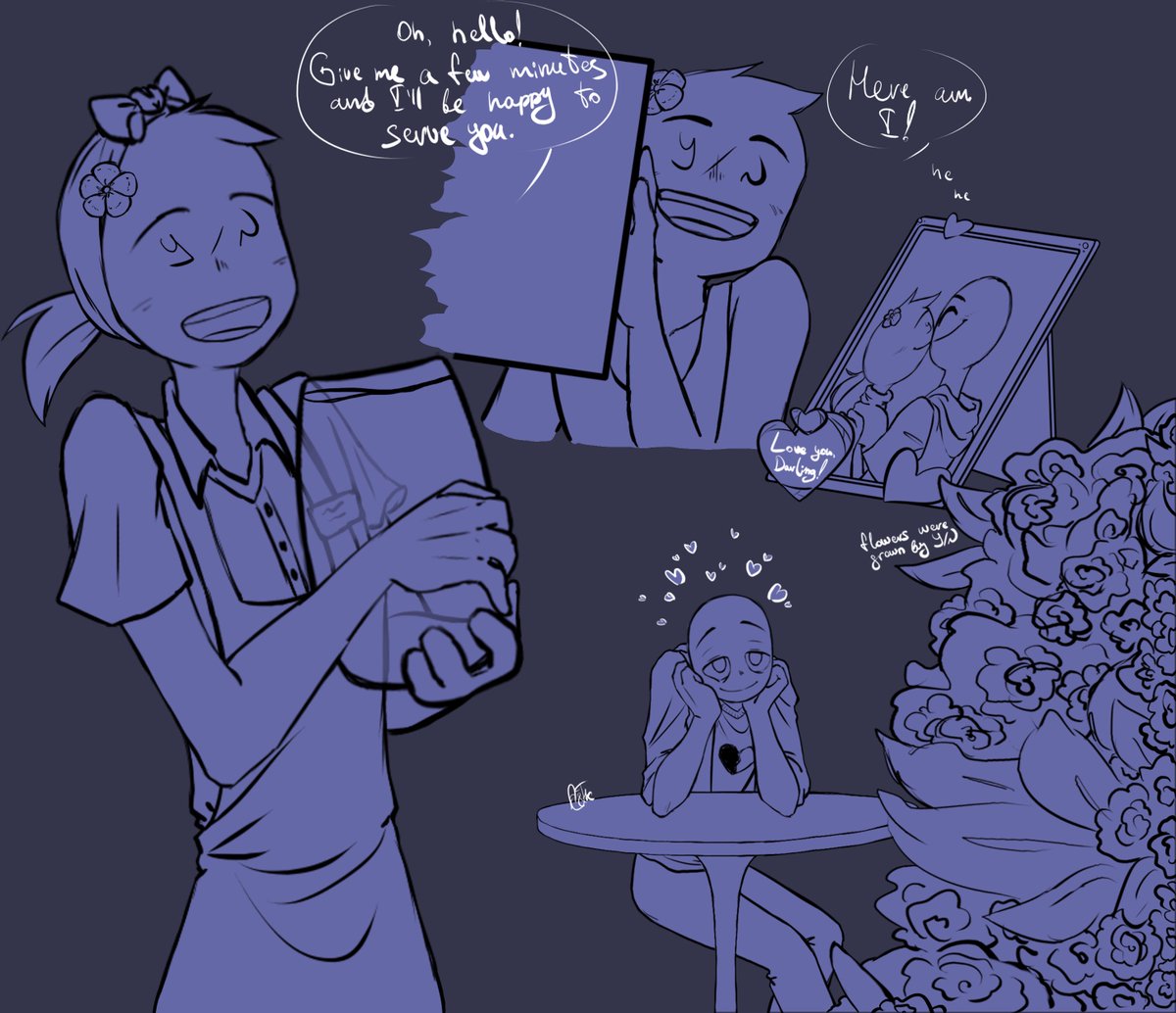 AJ_Kodo's tweet photo. Sorry, sketch again. ^^"
will be in color soon.

#YourBoyfriendGame #YourBoyfriendGameFanart #YB https://t.co/q9KXdBOn2V