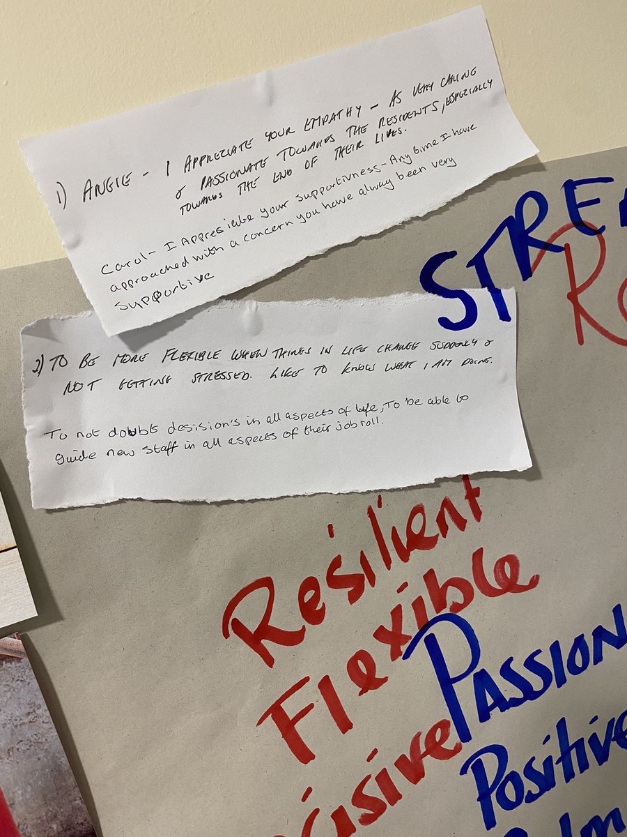 AlyMcKechnie's tweet image. Sometimes it is really important to #share why we appreciate each other #sharingiscaring and I owning what we want to work on in ourselves #reflectiveconversations #togetherwecan #improvementjourney #caringconverations