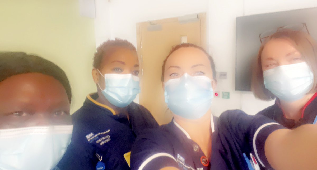 Pleasure to chat at this morning’s tea and talk with chief nurse <a href="/SarahHa88622902/">Sarah Hayes</a> and Helen and Marnie