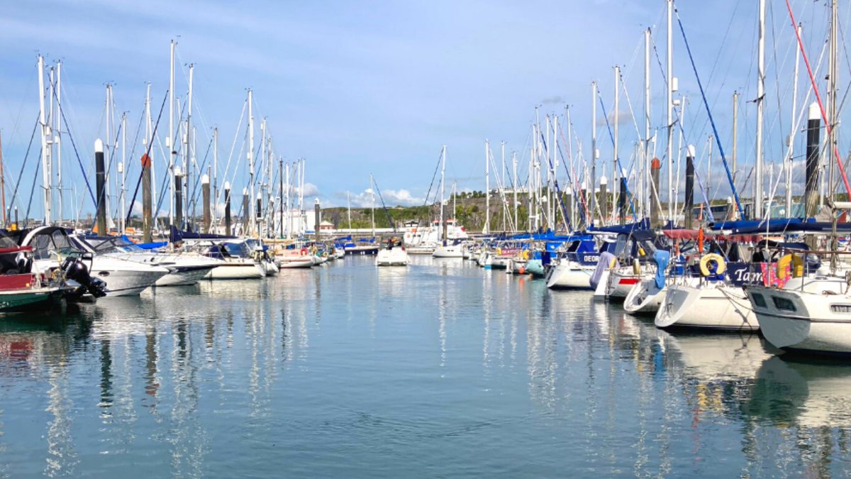 A view of <a href="/plymyachthaven/">Plymouth Yacht Haven</a> captured yesterday by one of our engineers who was out repairing a heater on a boat.

#eberspacher #espar #plymouth